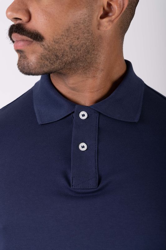 polo pima work marinho