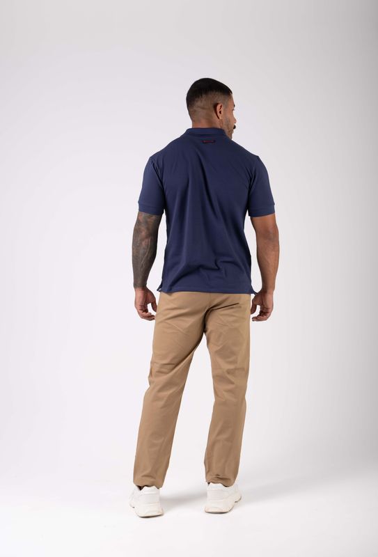 polo pima work marinho