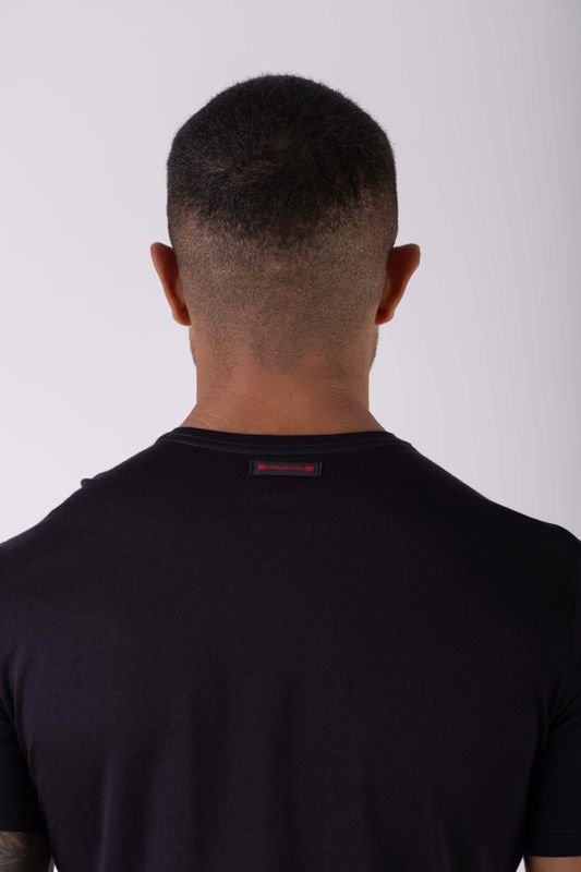 camiseta pima basic preto