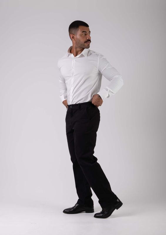calça sarja work preto