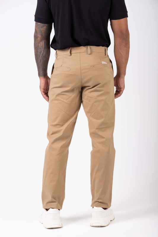 calça sarja work caramelo