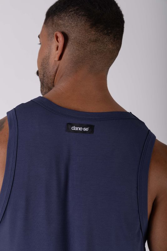 regata comfy basic marinho