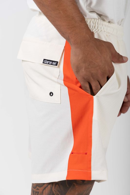 short tactel na praia npf26 creme