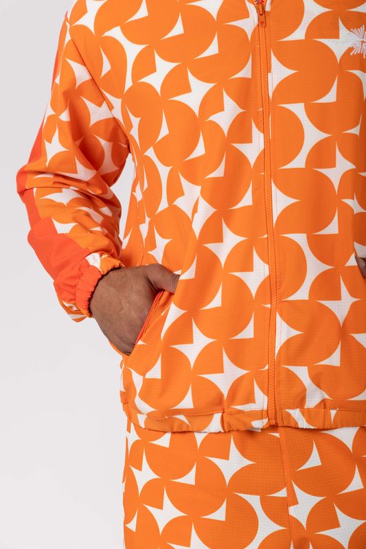 corta vento estampas na praia npf26 laranja
