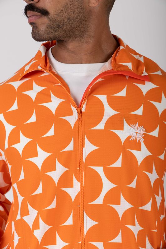 corta vento estampas na praia npf26 laranja