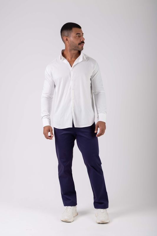 camisa comfy work manga longa off