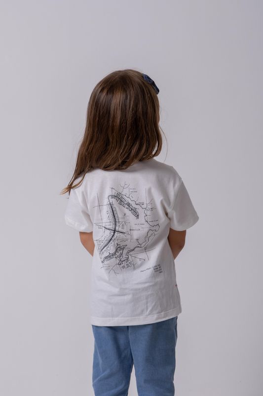 camiseta infantil plano bsb off