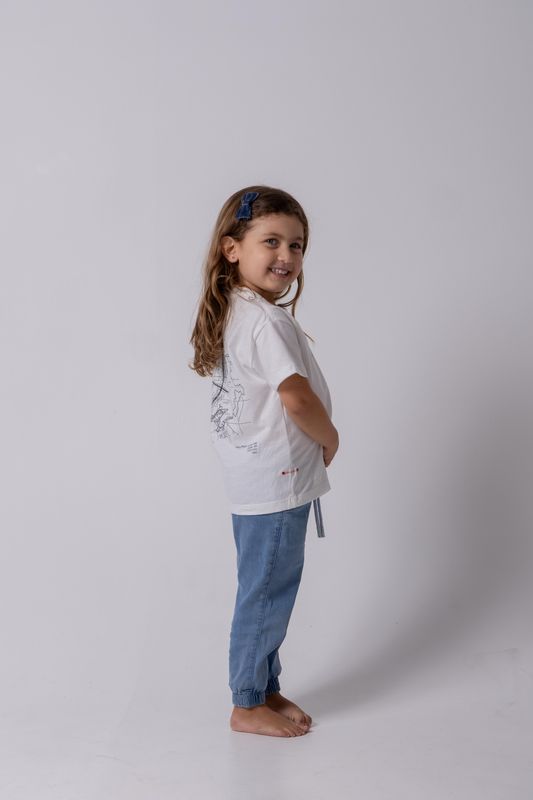 camiseta infantil plano bsb off