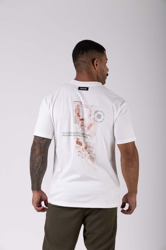 camiseta regular mapa npf26 off