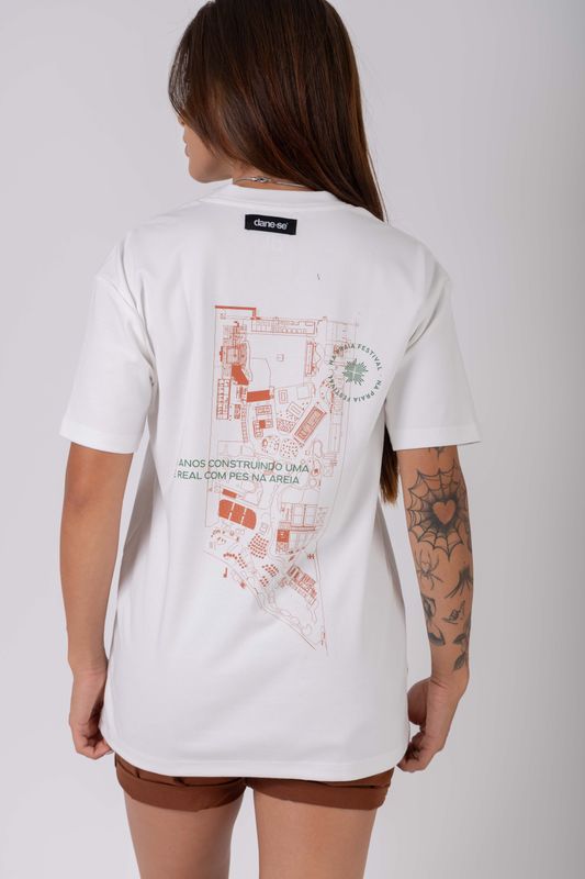 camiseta regular mapa npf26 off