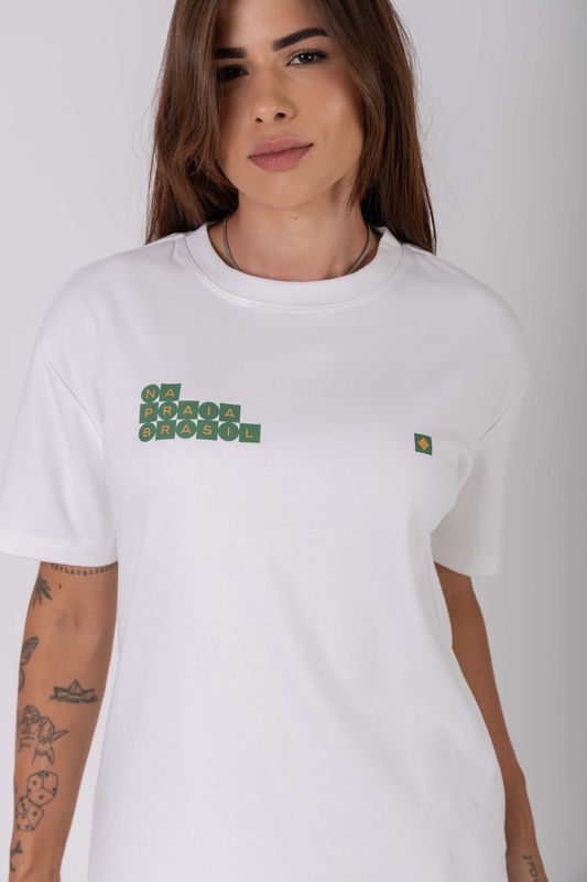camiseta regular mapa npf26 off