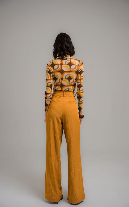 segunda pele retrô mid century modern estampado