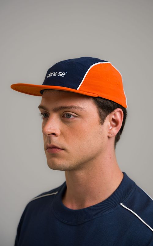 boné five panel mcm laranja