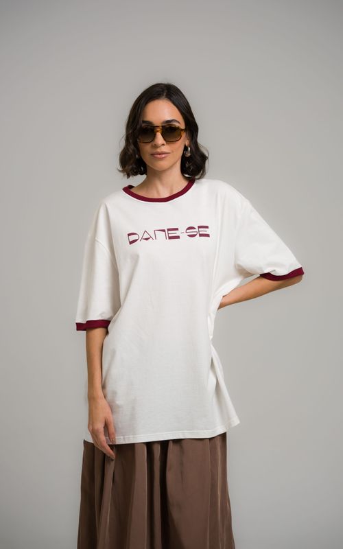 camiseta bicolor dane-se mid century off