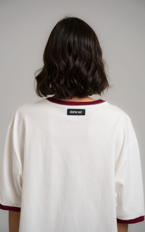 camiseta bicolor dane-se mid century off