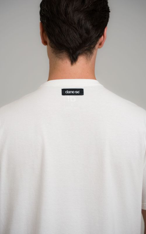 camiseta faixas mid century modern off