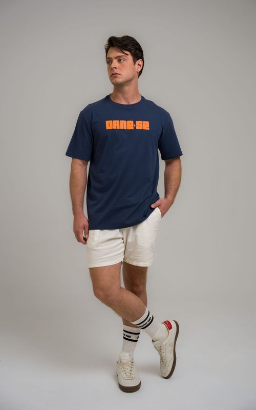 camiseta dane-se mid century modern marinho