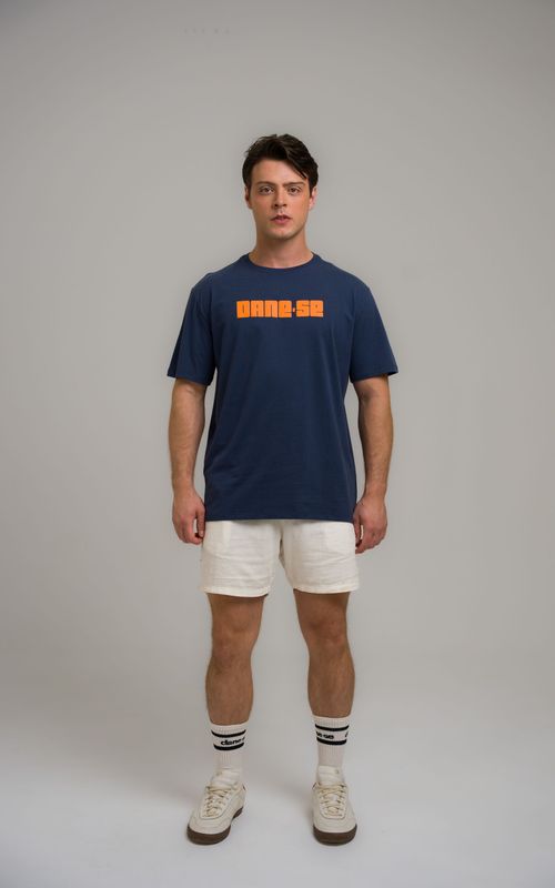 camiseta dane-se mid century modern marinho