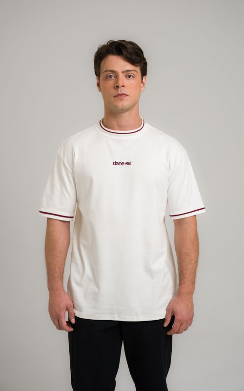 camiseta regular retilínea dane-se low off