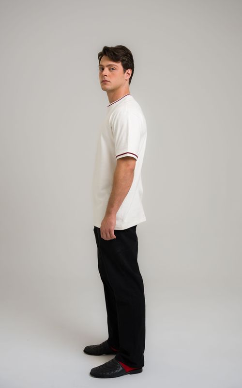 camiseta regular retilínea dane-se low off