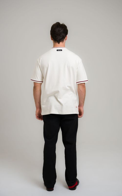 camiseta regular retilínea dane-se low off