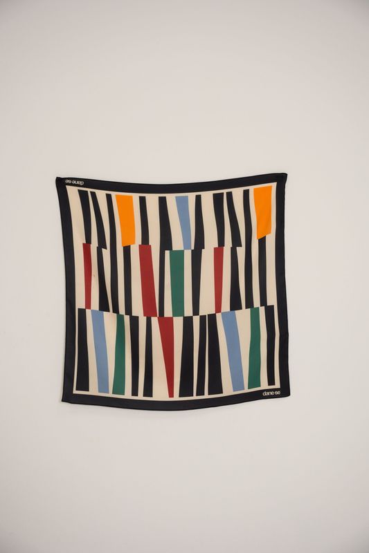 lenço modernist mid century modern preto