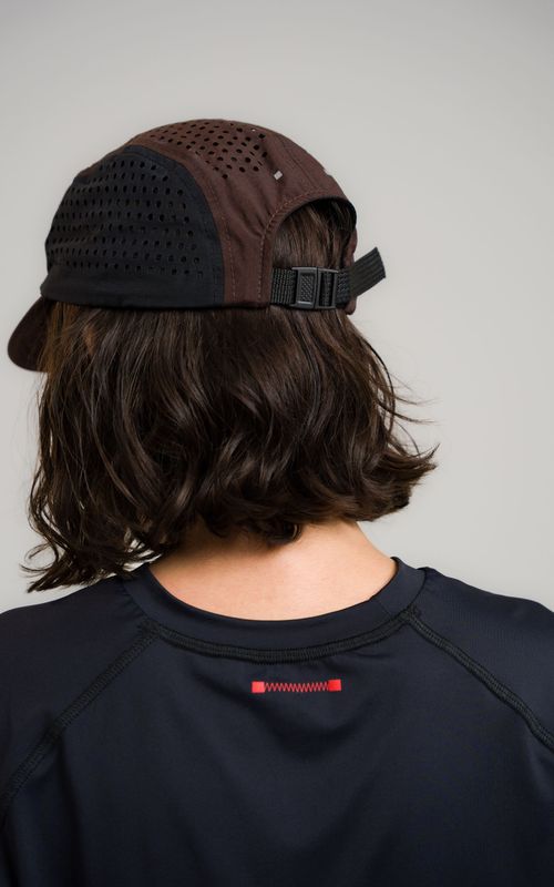 bone five panel dp002 ripstop marrom/preto