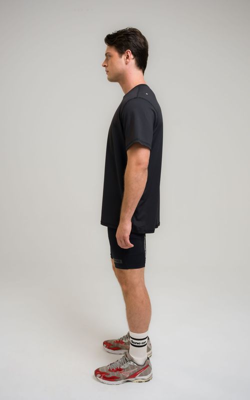 camiseta poliamida dp002 preto