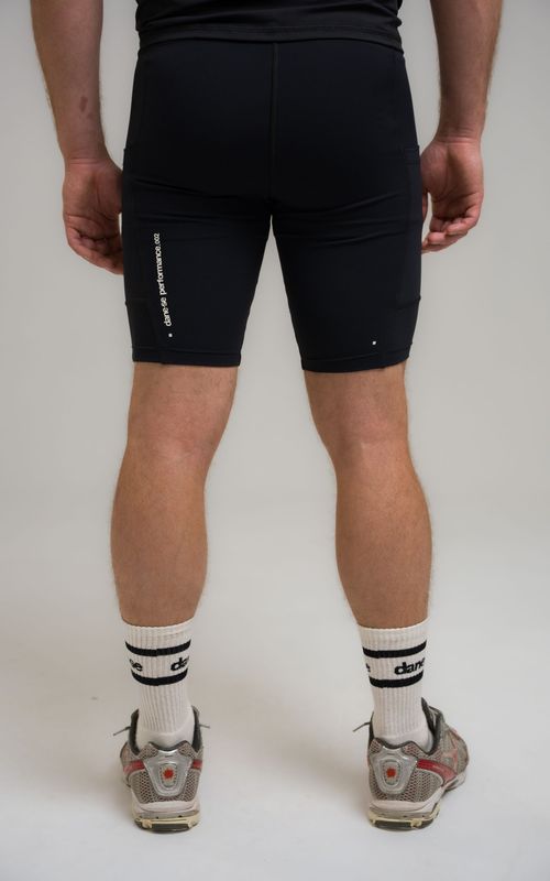 short compressão d!p.002 pro run masculino preto