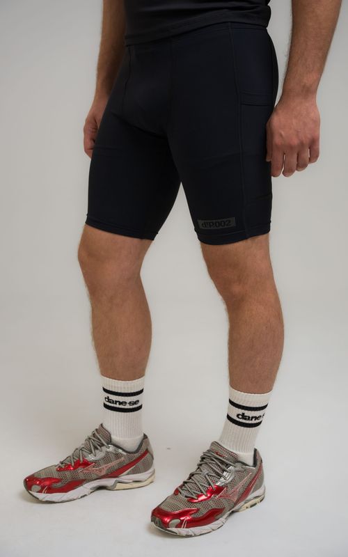 short compressão d!p.002 pro run masculino preto