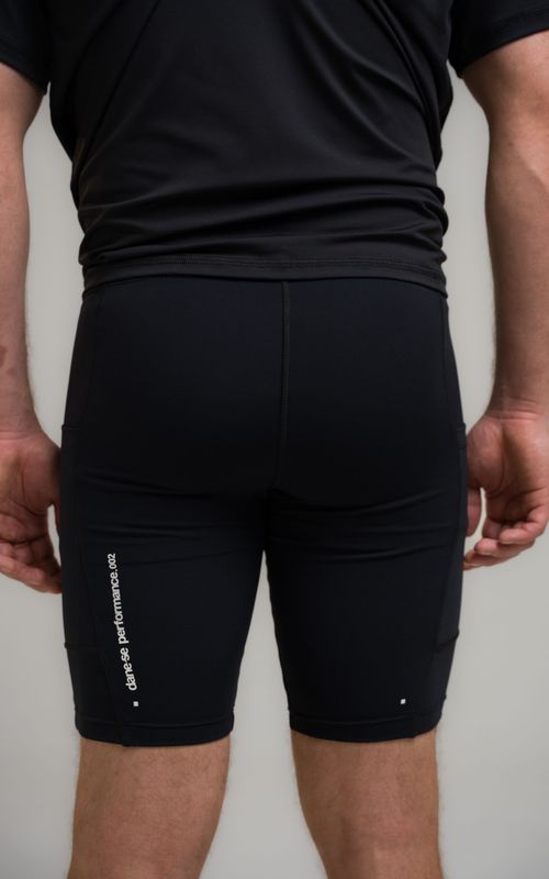 short compressão d!p.002 pro run masculino preto