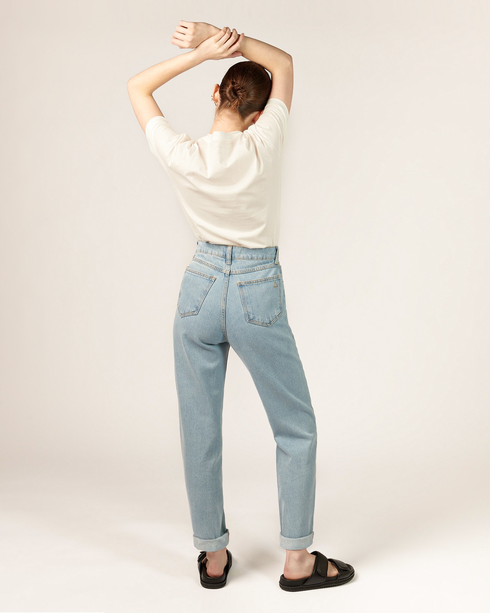 Calça Jeans Mom | Telma Azul Claro