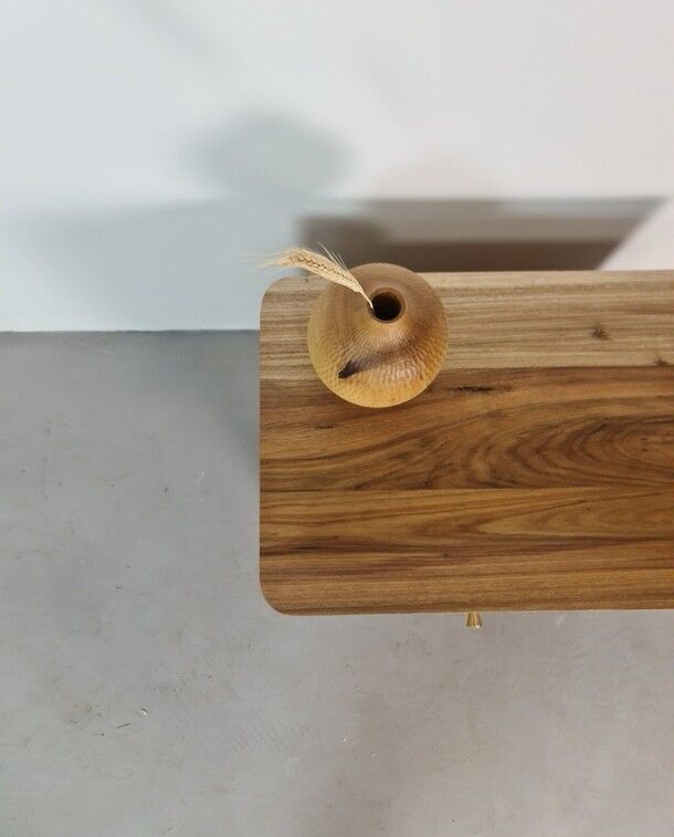 [Produto] Mesa de Cabeceira Larissa duas gavetas - banner 1
